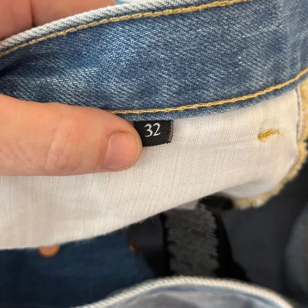 7 For All Mankind Easy James Denim Jorts 32 Y2K Heart Bermuda Shorts - Image 7