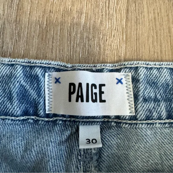 Paige Relaxed Noella Light Wash Denim Jeans - Image 3