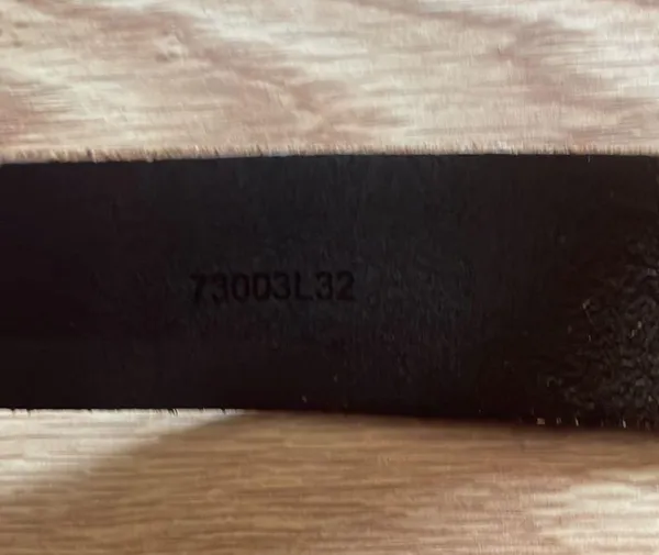 Large leather belt - Image 4