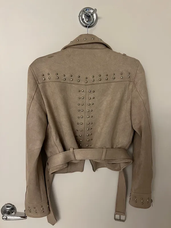 Tobi Studded Suede Jacket - Image 3