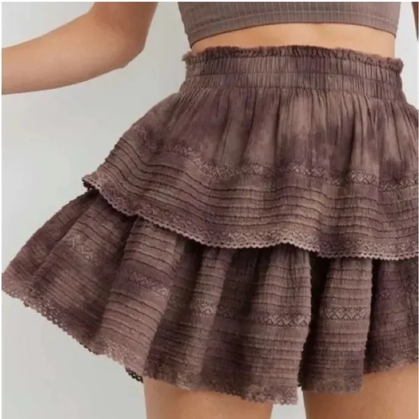 Aerie Women's Brown Skirt - Image 2