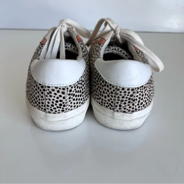 Madewell Sidewalk Low-Top Sneakers in‎ Spotted Calf Hair - Image 3