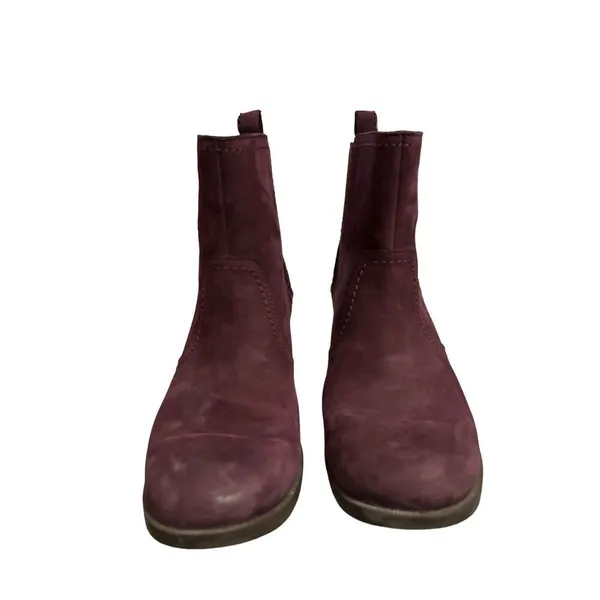 NEW TEVA Anaya Chelsea vineyard wine waterproof ankle boot sz 6.5 suede leather - Image 4