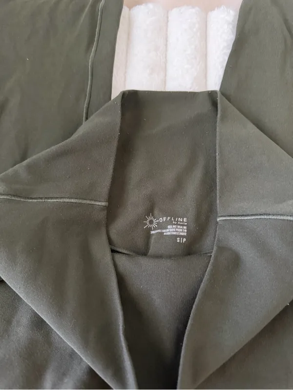 aerie High-Waist Olive Leggings - Image 3