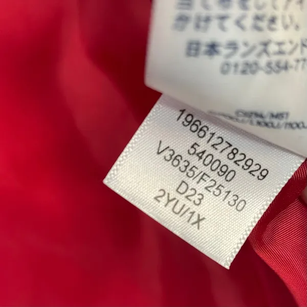 Lands End FeatherFree Quilted Insulated Puffer Vest Red Plaid Womens Plus 1X - Image 11