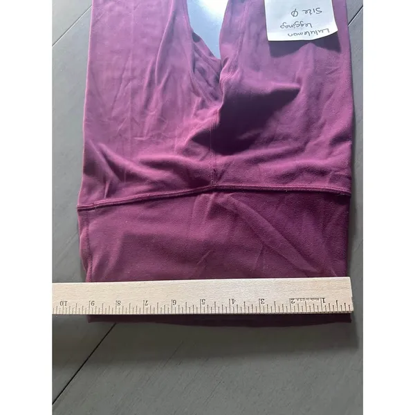 Lululemon Align‎ Leggings (0) Red - Image 3