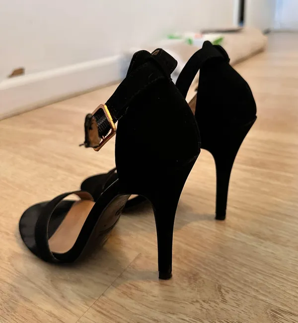 Anne Michelle Black Heels - Image 2