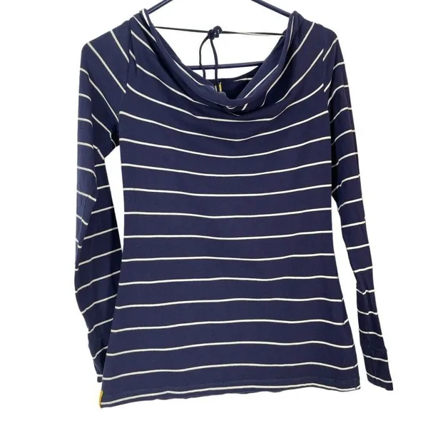 Lole navy striped top size small long sleeve top. - Image 3