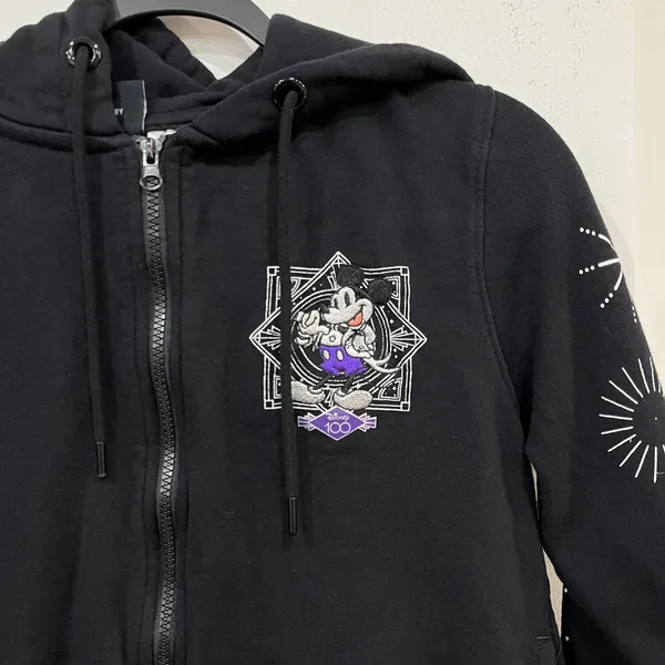 Disney 100th Anniversary Mickey & Friends Womens Embroidered Jacket Size… - Image 2