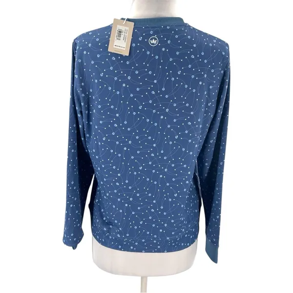 NWT Peter Millar Women's Birdie Sport Performance‎ Fabric Sweatshirt Sz S - Image 3