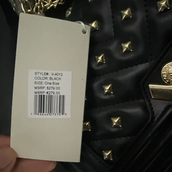 valentino orlandi brand new black purse - Image 4