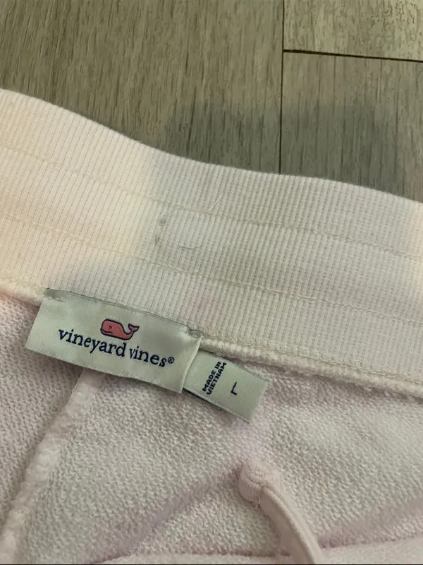 Vineyard Vines Light Pink to Peach Ombre Joggers - Image 2