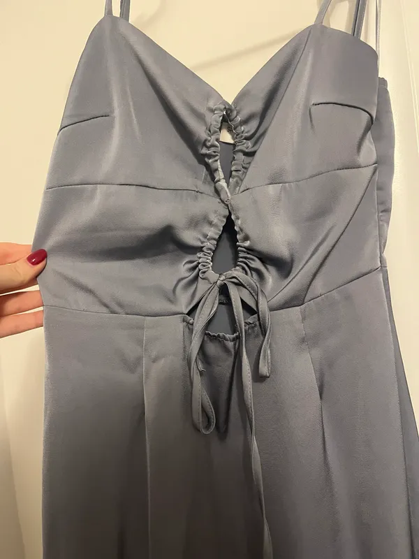 Blue Tie Boutique Dress - Image 2