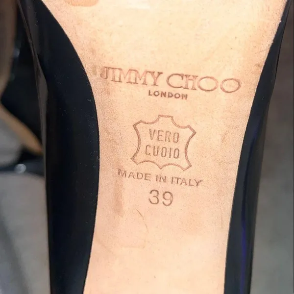Jimmy Choo dark blue Women's Heels - Image 7