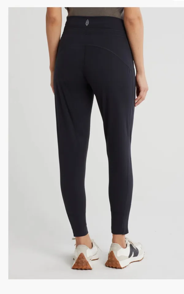 Free People Movement Solid Never Better Jogger- Black  - Image 2