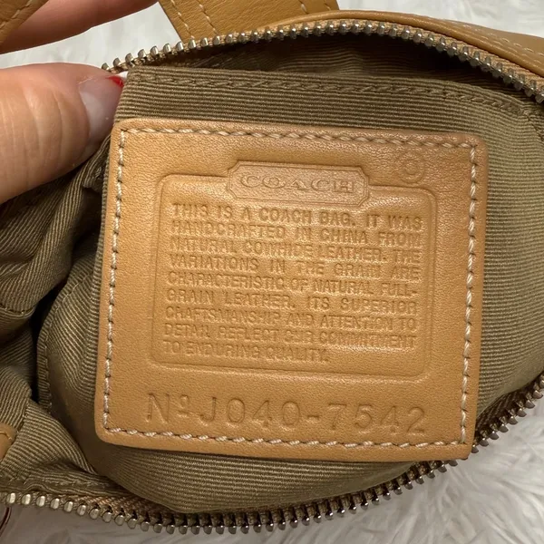 y2k COACH Vintage Demi Hampton Pochette Mini Purse Bag - Image 9