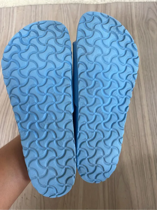 Birkenstock EVA Slide Sandals in Sky Blue - Image 7