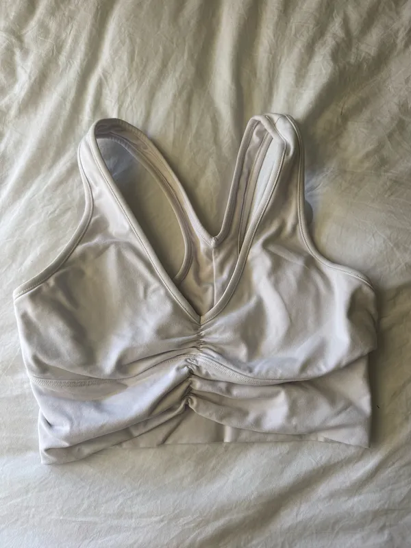Alo Wild Thing Bra White - Image 3