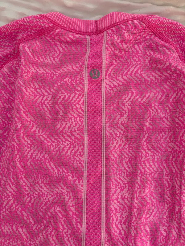 Pink Long Sleeve Lululemon Top - Image 2
