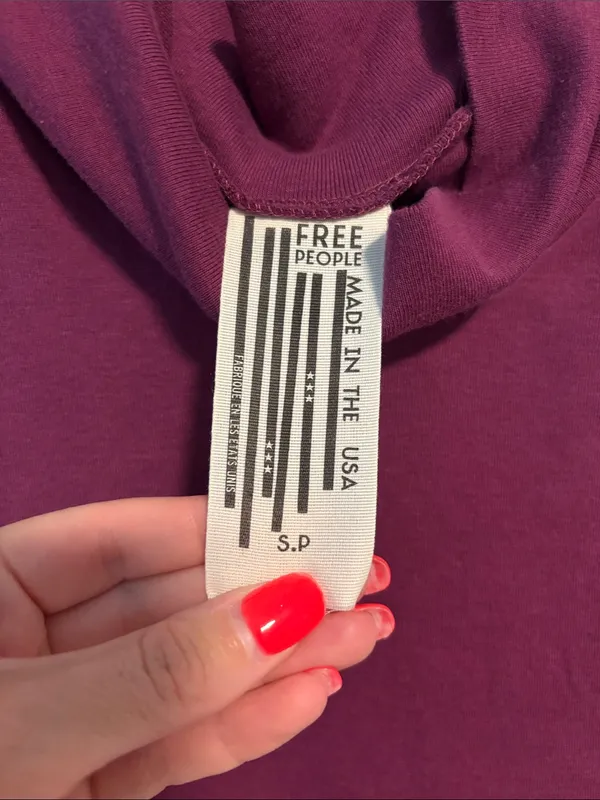 NWOT Free People Sleeveless Turtleneck Top - Image 3