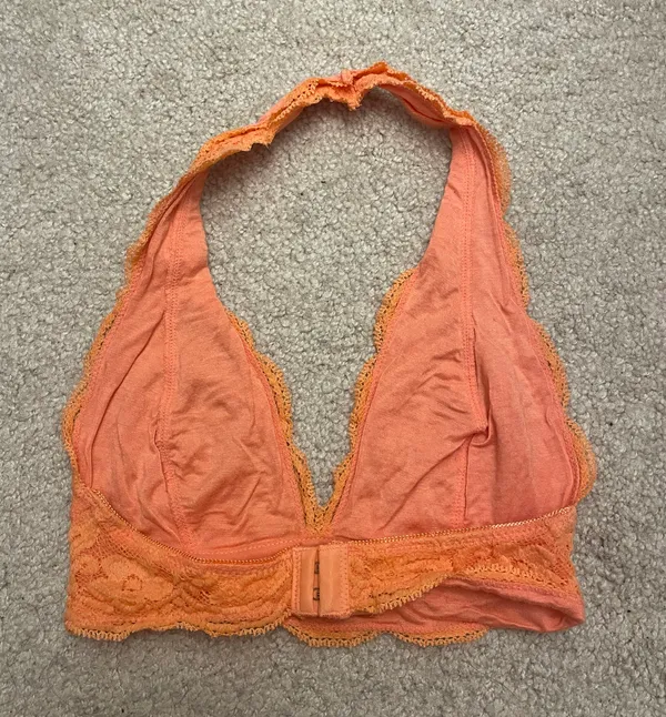 Orange Halter Bralette - Image 2