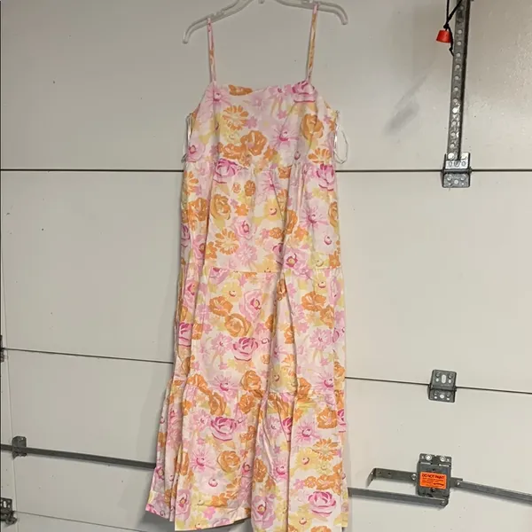 Charlie Holiday Isabella Maxi Dress Floral Pink New With Tags 6 - Image 2