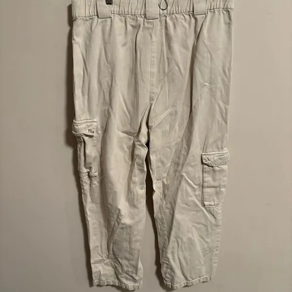 Wilfred TNA ARITZIA Cargo Pants Flax Beige Tan- Size XL - Image 7