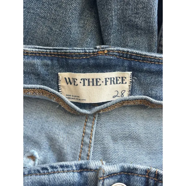 Free People Level Up Slit Bootcut Jeans Sz 28 - Image 5