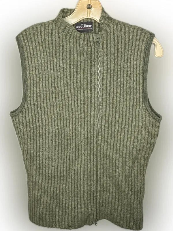 Woolrich Wool Zip Vest - Image 2