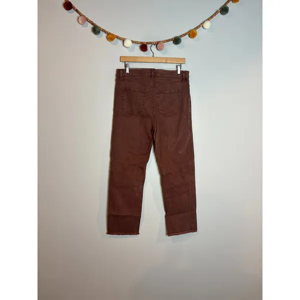 Loft rust colored Straight leg jeans - Image 2