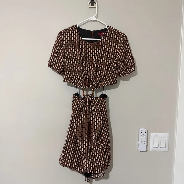 Staud Epona Dress Size Medium - Image 3