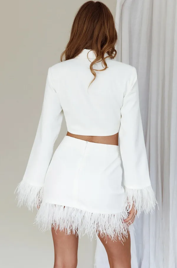 Selfie Leslie White Skirt - Image 2