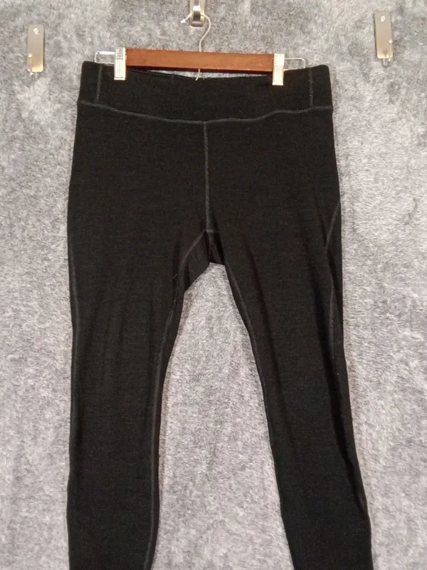 ibex Womens Baselayer Leggings Merino Wool Blend Performance Hiking Size M - Image 4
