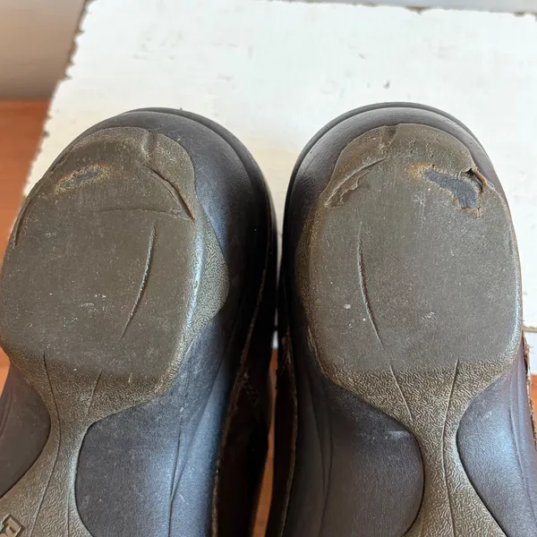 Patagonia‎ Better Clog Leather Slip On Shoes Brown Womens 9 T71351 - Image 9