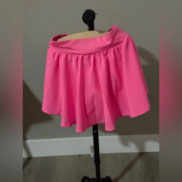 Place Vibrant Pink Skater Skirt - Image 5