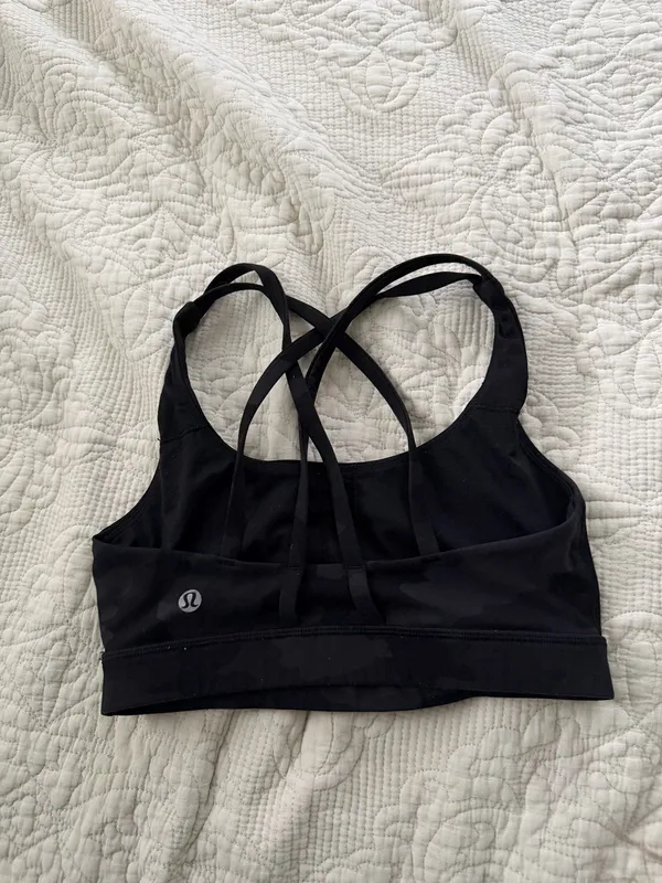 Lululemon energy bra camo size 4 - Image 2
