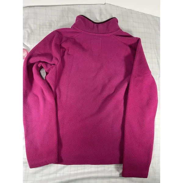 Old Navy Women’s Small 1/4 Zip Fleece Pullover Jacket Pink Magenta Holiday 2007 - Image 10
