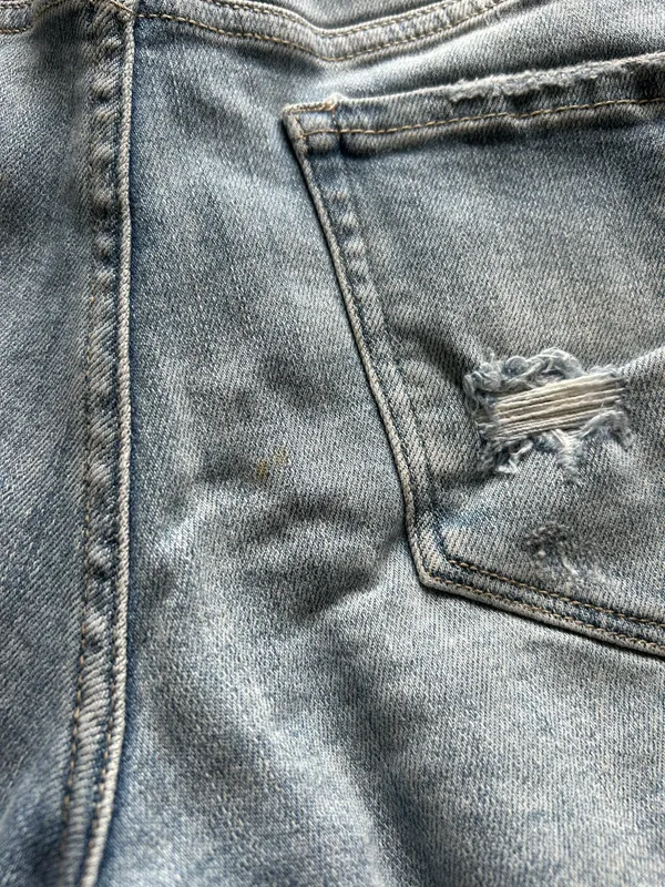 Flying Monkey Denim Shorts Size 29 - Image 3
