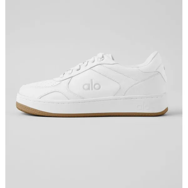 Alo Recovery Mode Sneakers Natural White Gum Tan Sporty Sports Athletic Shoes - Image 2