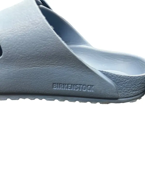 Birkenstock womens blue slip on designer casual sandals sz 33/3.5 SKU 10-520 - Image 3