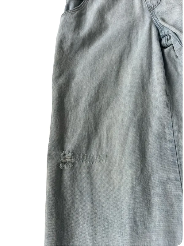 Wild Fable Light Blue Baggy Overalls - Image 7