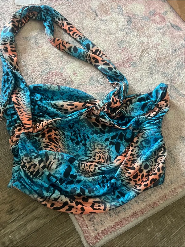 I.am.Gia animal print halter top - Image 6