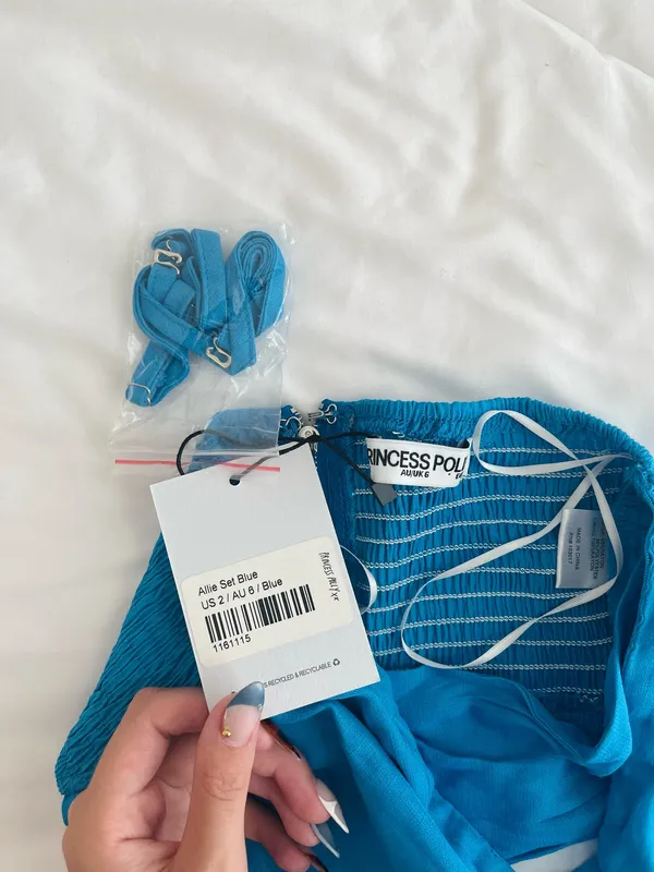 NWT Princess Polly strapless crop top - Image 4