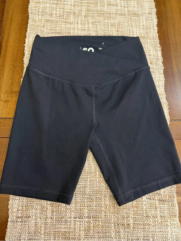 SO The Sporty Black Crossover Bike Shorts XS - Image 2