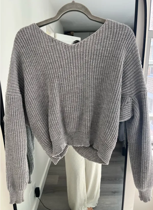 Sage The Label cropped sweater  - Image 5