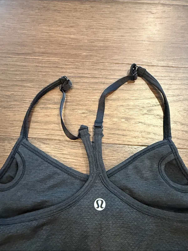 Lululemon Women’s Dark Gray Bra Size 4 - C33-067 - Image 5