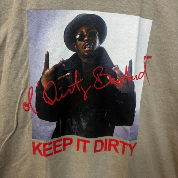 Ol Dirty Bastard Keep It Dirty Brooklyn Zoo Rap Tee S/M - Image 2
