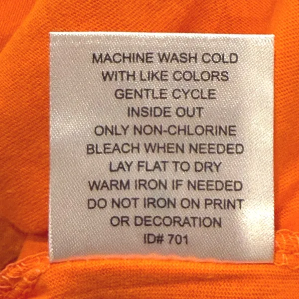 E5‎ College Classics Cropped T-Shirt Orange Auburn War Eagle Women Medium NWT - Image 7