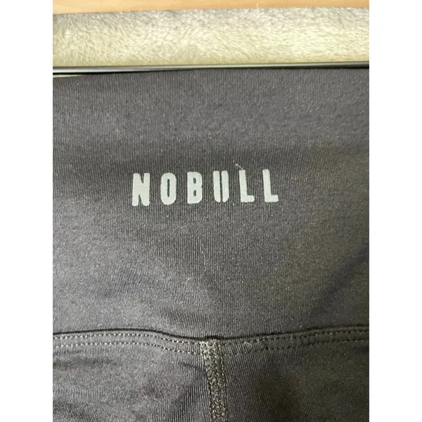 NOBULL Black High Rise Cropped Leggings Women's Medium Athletic‎ Workout - Image 5
