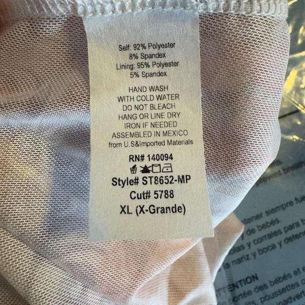 3004 | NWT See You Monday Floral Fairycore Paisley Ruffle Cami Peach Women XL - Image 8